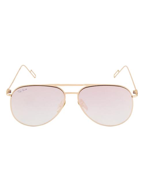 ted smith aviator unisex sunglasses (ts-875/s_gld/pink) - 13196307 - Very Small Image - 1
