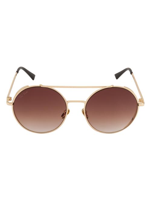ted smith round unisex sunglasses (ts-j1018/s_gld) - 13196317 - Very Small Image - 1