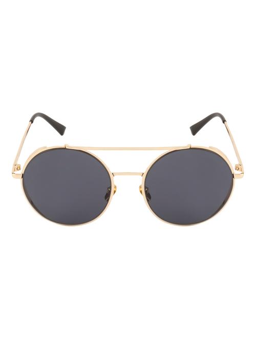 ted smith round unisex sunglasses (ts-j1018/s_gld/gry) - 13196318 - Very Small Image - 1