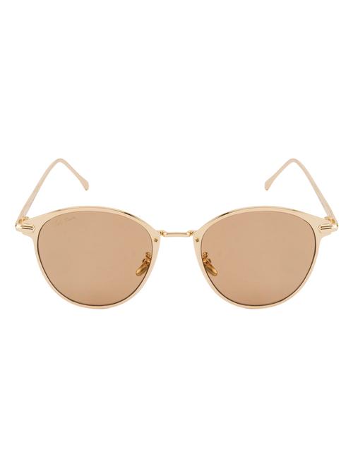 ted smith cat eye women sunglasses (ts-j1030/s_gld/brn) - 13196326 - Very Small Image - 1