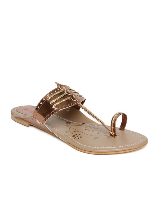 copper toe separator kolhapuri - 13200562 - Very Small Image - 1