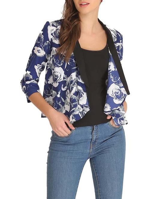 asymmetric floral shrugh - 13207226 - Very Small Image - 1