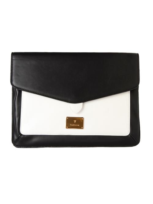 black leatherette clutch - 13214379 - Very Small Image - 1