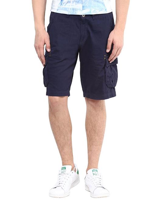 blue cotton shorts - 13214873 - Very Small Image - 1