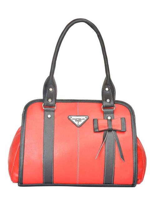red leatherette handbag - 13221503 - Very Small Image - 1