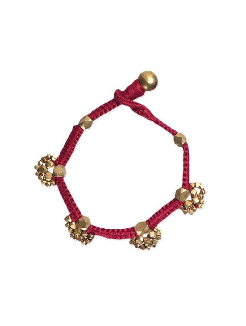 pink brass bangle bracelet - 13222750 - Very Small Image - 1