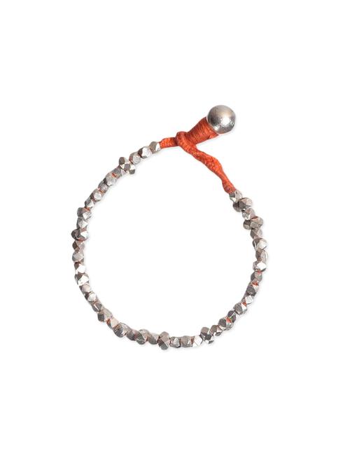 orange brass beaded bracelet - 13222761 - Very Small Image - 1