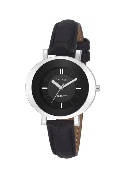 laurels diva black dial women watch (lo-dv-vi-020207) - 13225077 - Very Small Image - 1
