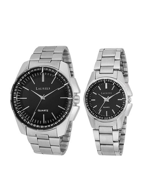 laurels august series black color men watch (lo-agst-0207c) - 13225162 - Very Small Image - 1