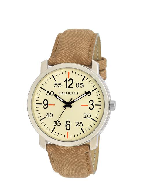 laurels aspire analog off-white dail men watch ( lo-asp-010907m ) - 13225166 - Very Small Image - 1