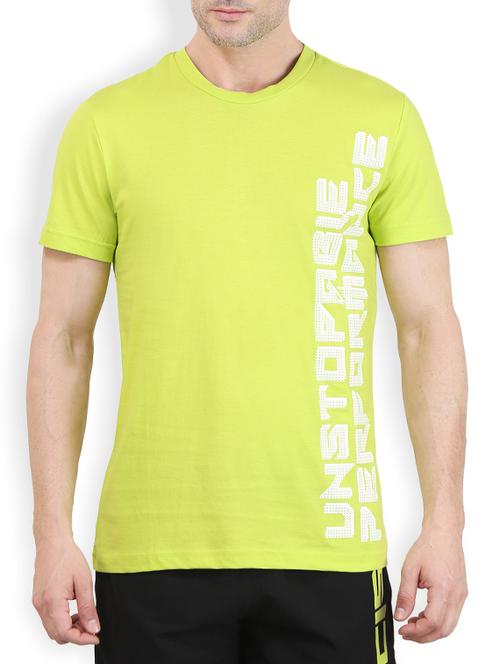 lime green cotton t-shirt - 13229000 - Very Small Image - 1