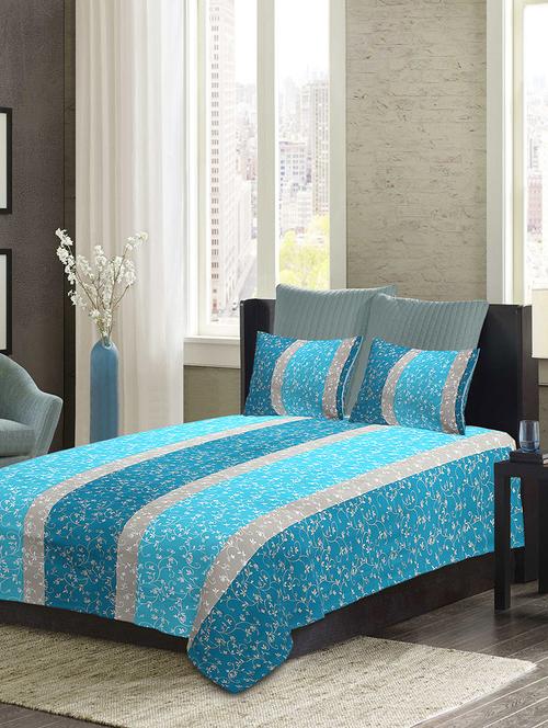 etape cotton single bedsheet with 1 pillow cover - 13231688 - Very Small Image - 1