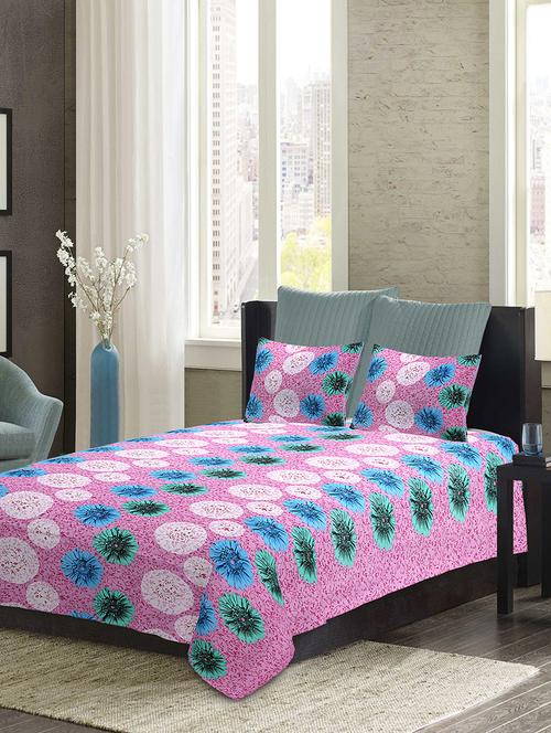 etape cotton single bedsheet with 1 pillow cover - 13231696 - Very Small Image - 1