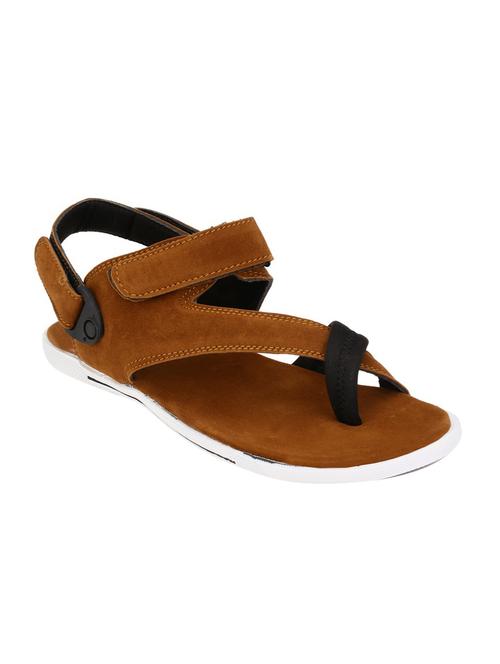 tan suede back strap sandals - 13240726 - Very Small Image - 1