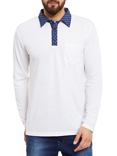 white cotton tshirt - 13242115 - Very Small Image - 1