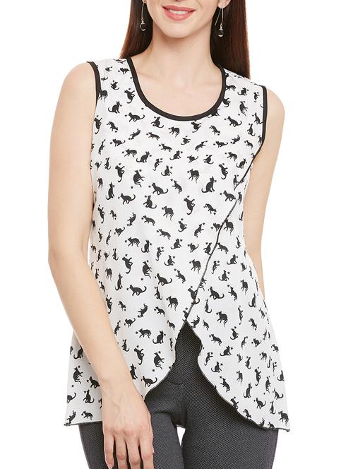 overlap front quirky top - 13244662 - Very Small Image - 1