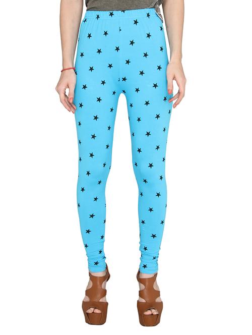 light blue cotton leggings - 13247321 - Very Small Image - 1