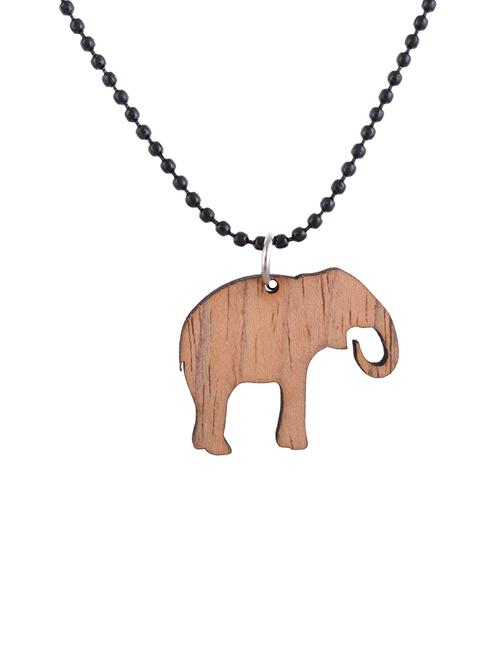 brown wood pendant - 13253903 - Very Small Image - 1