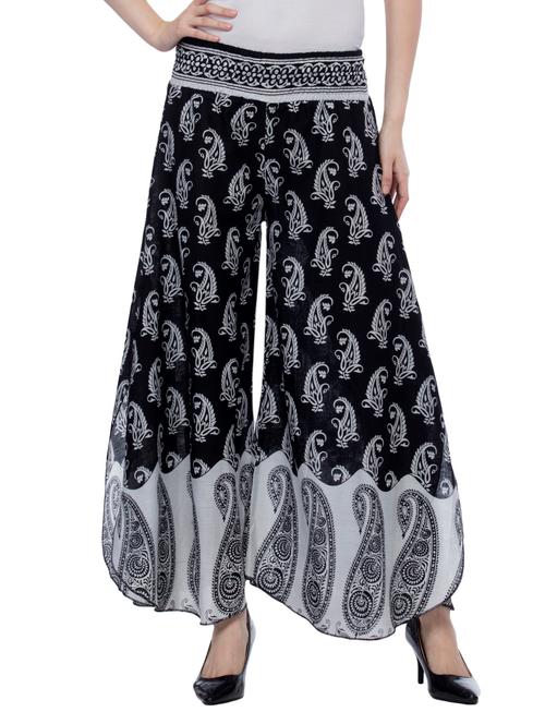 black cotton palazzos - 13254193 - Very Small Image - 1