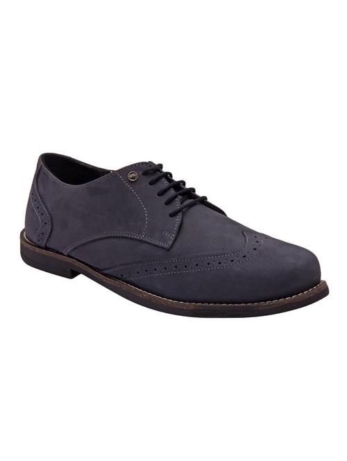 grey leatherette lace up derby - 13256144 - Very Small Image - 1