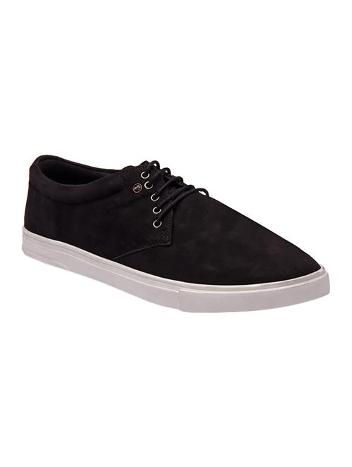 black Suede lace up sneaker - 13256154 - Very Small Image - 1
