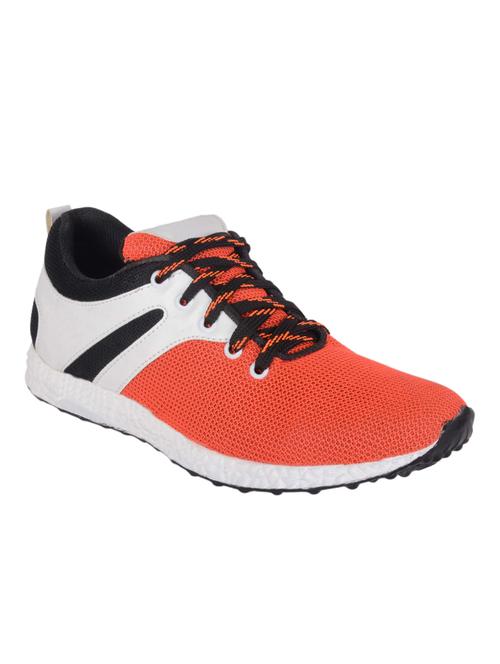 orange mesh lace up shoes - 13265139 - Very Small Image - 1