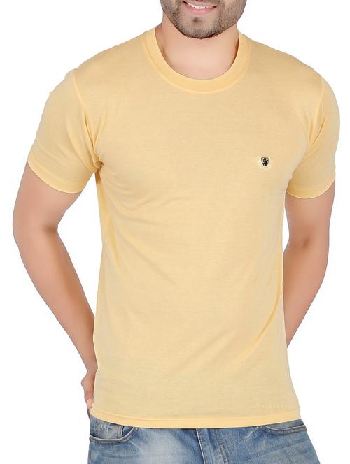 yellow cotton tshirt - 13266505 - Very Small Image - 1
