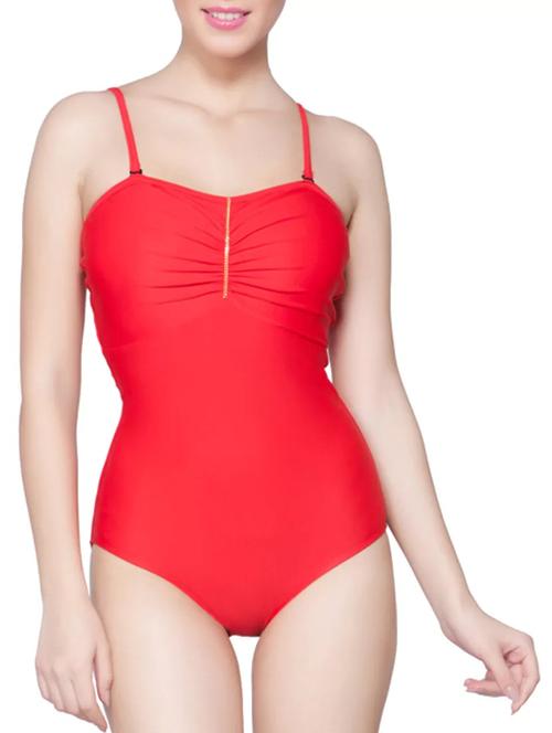 red solid monokini - 13270681 - Very Small Image - 1