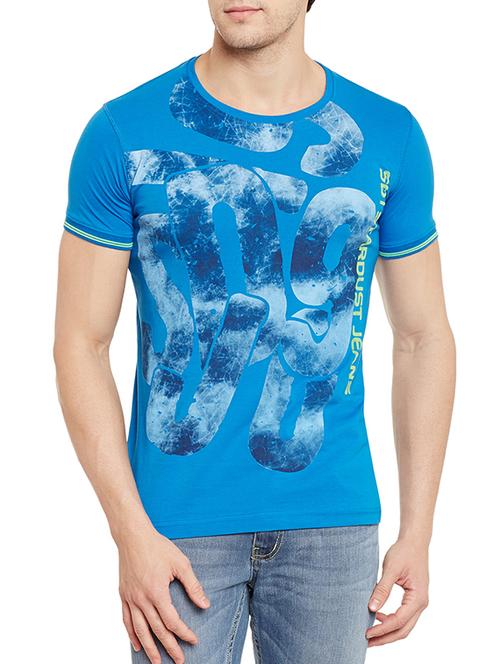 blue cotton tshirt - 13274517 - Very Small Image - 1