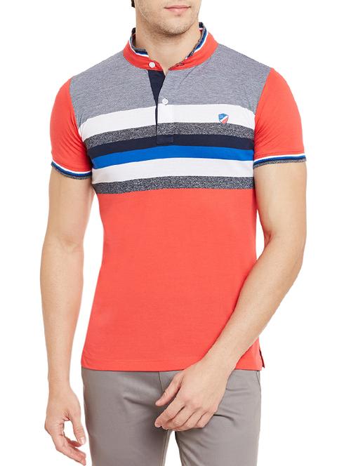 orange cotton t-shirt - 13274541 - Very Small Image - 1