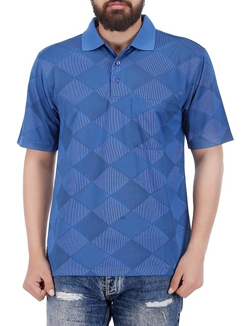 blue polyester tshirt - 13274803 - Very Small Image - 1