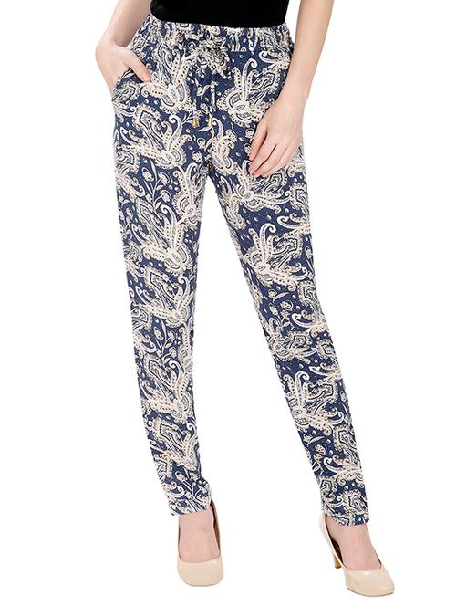 multi colored cotton printed trouser - 13274998 - Very Small Image - 1