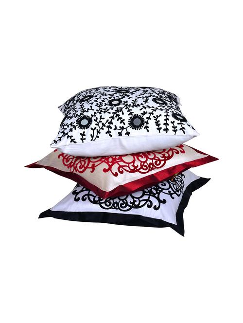reme set of 3 cotton cushion cover - 13276064 - Very Small Image - 1