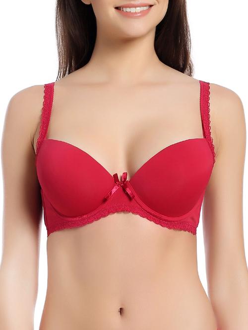 red nylon bra - 13277893 - Very Small Image - 1