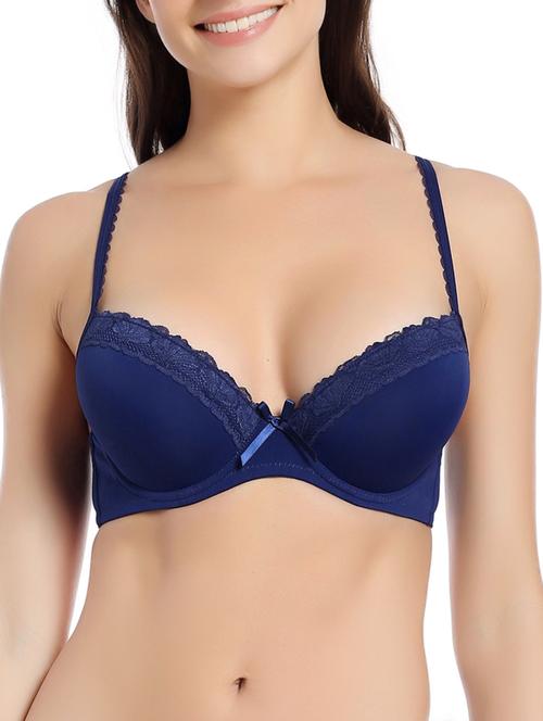 blue nylon bra - 13277898 - Very Small Image - 1