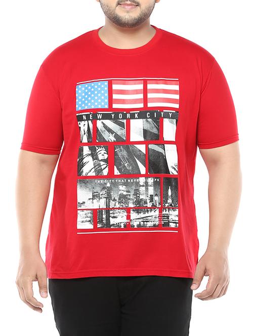 red cotton tshirt - 13278582 - Very Small Image - 1