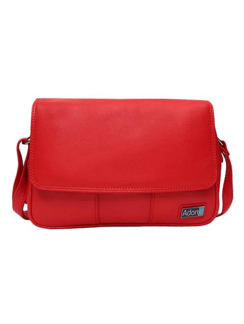 red leather sling bag - 13280108 - Very Small Image - 1