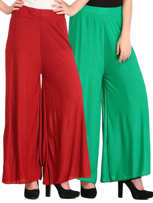 multi colored set of 2 palazzo - 13282761 - Very Small Image - 1