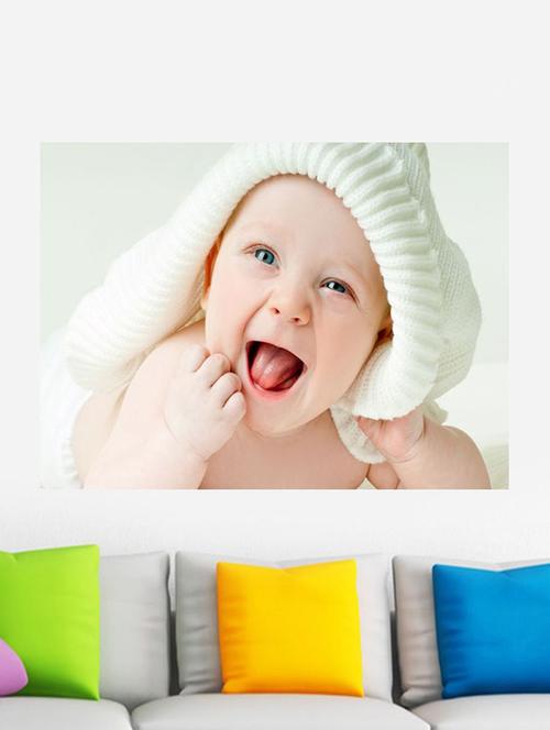 impression wall cute baby poster - 13282825 - Very Small Image - 1