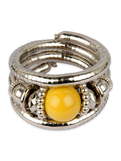 Silver embellished alloy bracelet - 13283621 - Very Small Image - 1