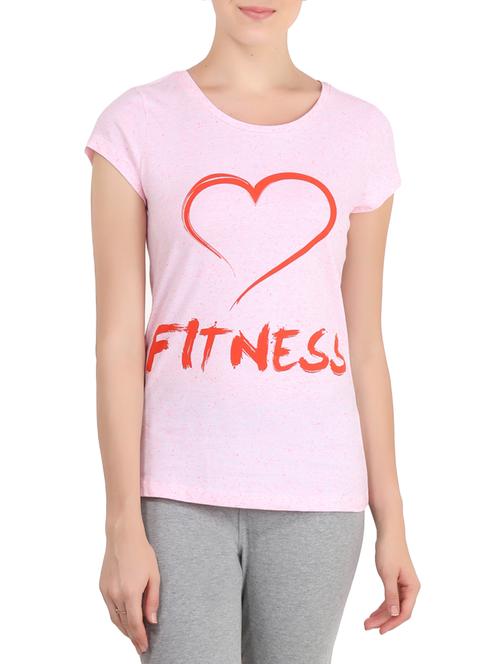 light pink printed tee - 13286776 - Very Small Image - 1