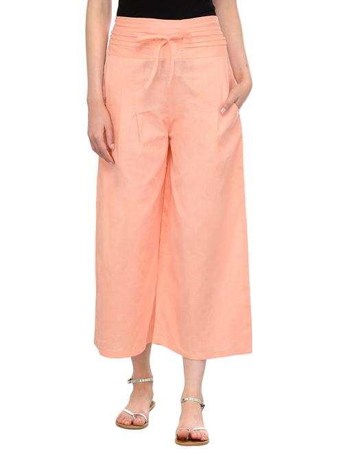 orange cotton palazzo - 13287284 - Very Small Image - 1