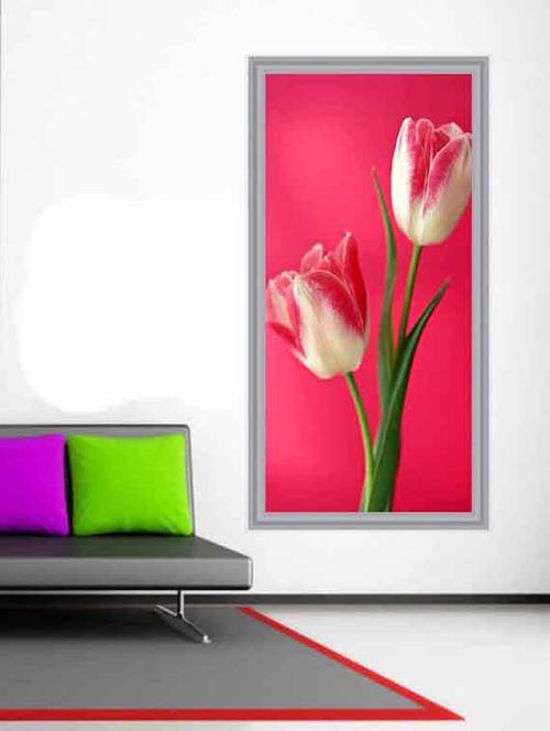 impression wall roses wall sticker - 13288132 - Very Small Image - 1