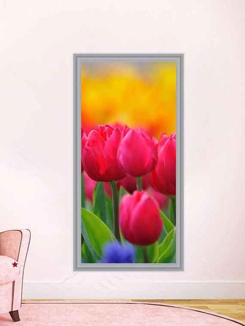 impression wall red rose wall sticker - 13288133 - Very Small Image - 1