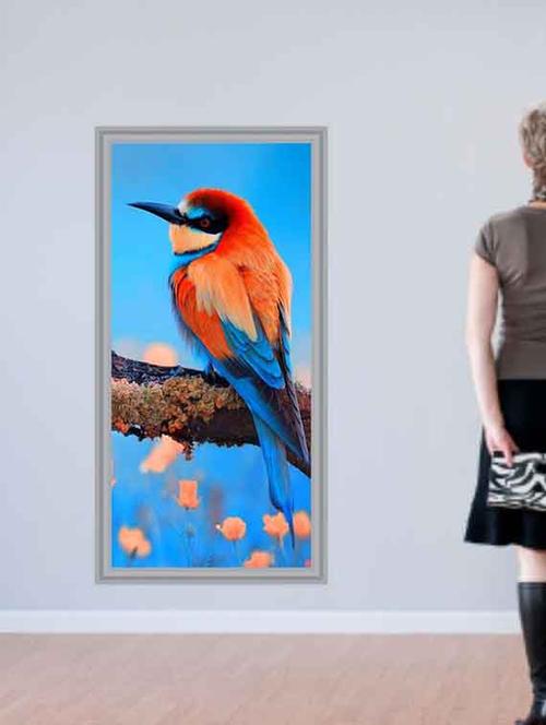 impression wall humming bird wall sticker - 13288136 - Very Small Image - 1