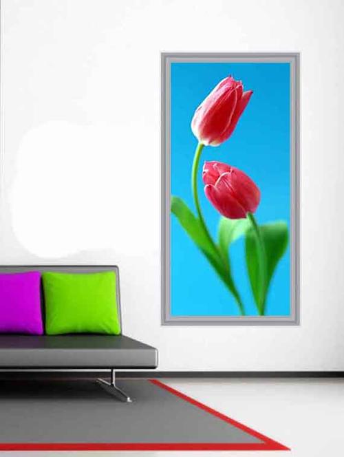 impression wall roses wall sticker - 13288147 - Very Small Image - 1
