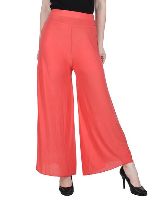 orange hosery palazzos - 13288295 - Very Small Image - 1