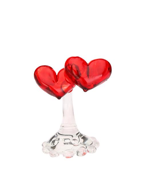 lakshya pulsation lover's heart red crystal figurine - 13288490 - Very Small Image - 1