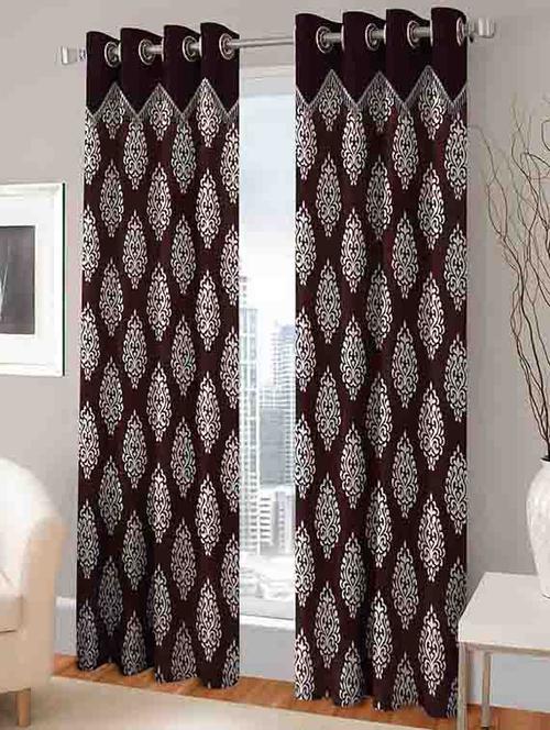 home fantasy polyester window curtain-2 pcs - 13289218 - Very Small Image - 1