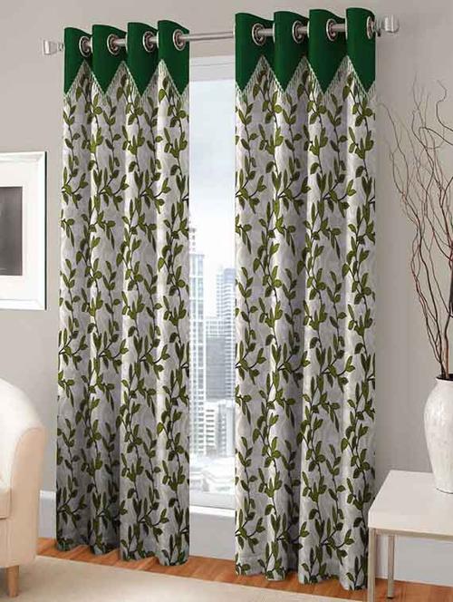 home fantasy polyester door curtain-2 pcs - 13289242 - Very Small Image - 1